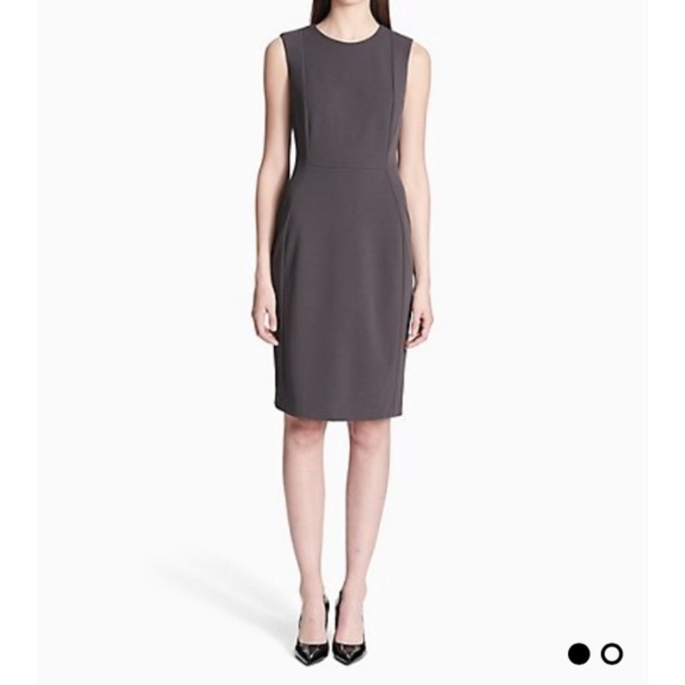Calvin Klein Scuba Sheath Dress- Career Wear